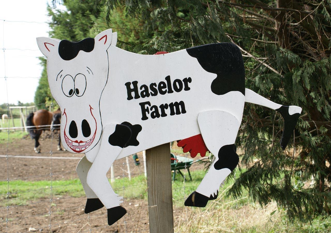 איבשאם Haselor Farm B & B מראה חיצוני תמונה